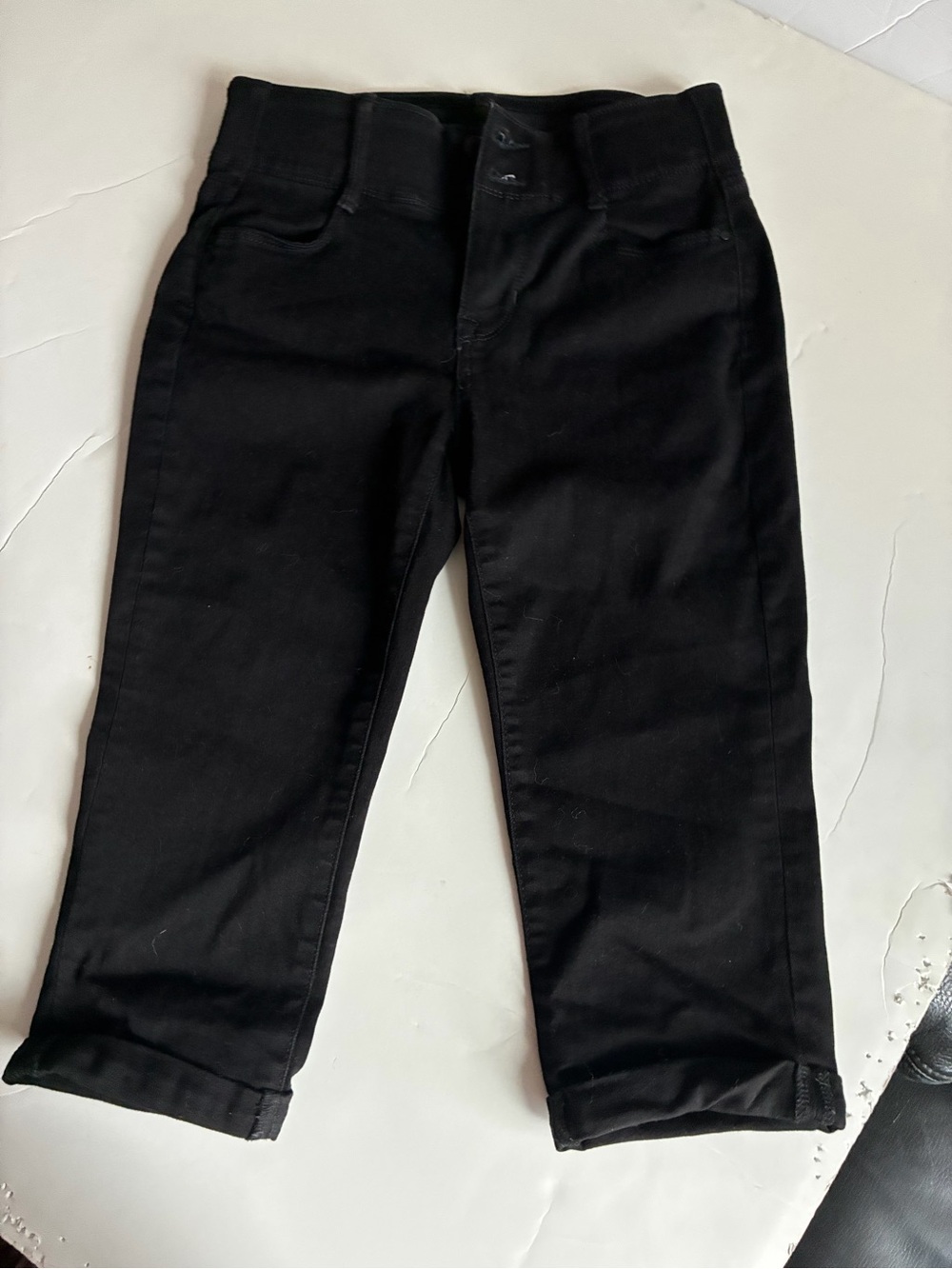 Apt. 9 Black Skinny women's capri